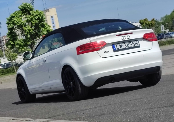 Audi A3 cena 27900 przebieg: 227700, rok produkcji 2009 z Włocławek małe 742